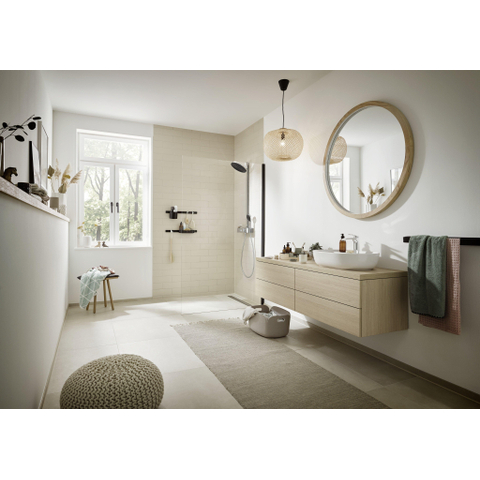 Hansgrohe WallStoris élément mural 50x3.3x1.2cm Noir mat SW651268