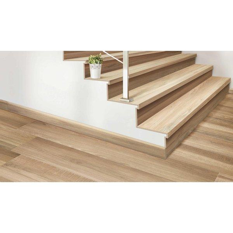 ÉCHANTILLON Ceralto Nordico Large Carrelage sol et mur 30x120cm 10mm rectifié R10 grès cérame Miele SW914456