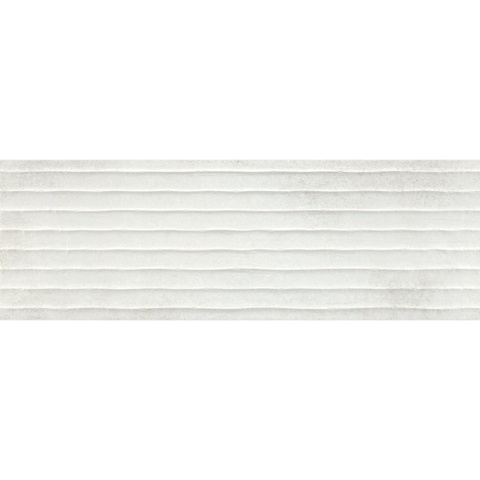 ÉCHANTILLON Terravito Finito carreau mural - 40x120cm - Rectangulaire - 11mm - rectifié - Aspect béton - Tesla silve SW735697