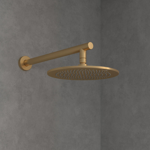 Villeroy & Boch Universal Showers regendouche - 252mm rond - Brushed Gold (goud) SW974320