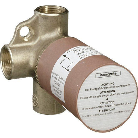 Hansgrohe Universeel corps encastré Trio corps encastré d'arrêt et mitigeur inverseur 0450403