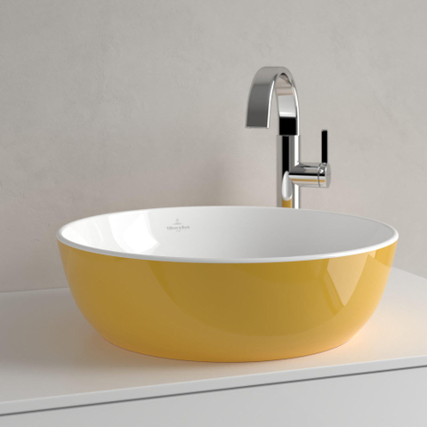 Villeroy & Boch Artis opzetwastafel 43cm rond Indian summer SHOWROOMMODEL SHOW26151