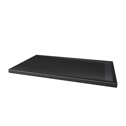 Xenz Easy Tray receveur de douche - 140x80x5cm - acrylique - sans cache-caniveau - ebony SW379221
