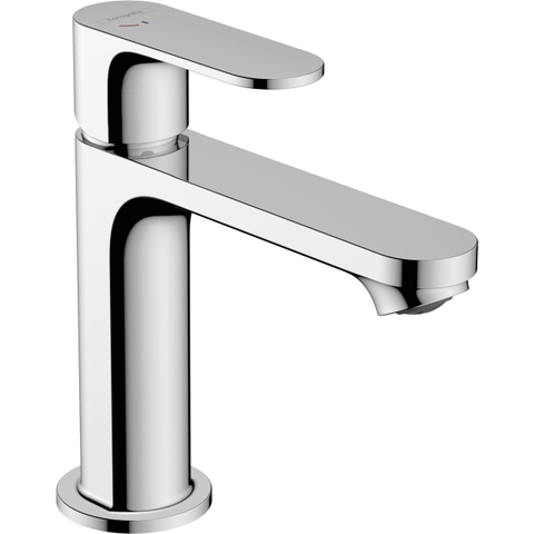 Hansgrohe Rebris s Eengreeps wastafelmengkraan - 110 - coolstart - ecosmart+ - met PopUp - trekwaste - hoogglans chroom SW796351