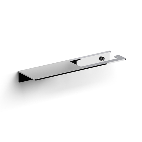 Clou Fold Porte-rouleau de papier toilette sans couvercle avec tablette chrome SW417077