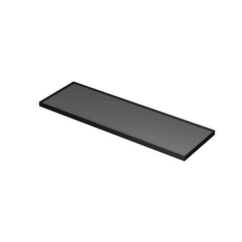 INK Tilo Cadre carrelable - 140x45x4 cm - panneau de construction étanche - acier noir mat SW440235