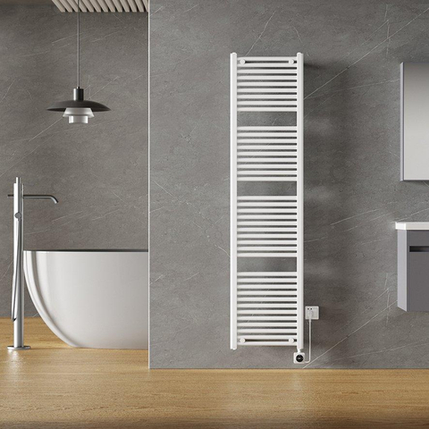 Wiesbaden Elara Elektrische radiator Smart WiFi - 181.7x45cm - glans wit SW1119291
