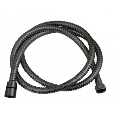 Wiesbaden Unimatch Doucheslang metaal - 150cm - PVD - gunmetal (antraciet) SW491629
