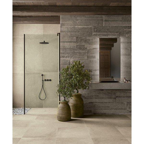 ÉCHANTILLON Ceralto Graina Soft Carrelage sol et mur 60x60cm 10mm rectifié R10 grès cérame Écru SW914497
