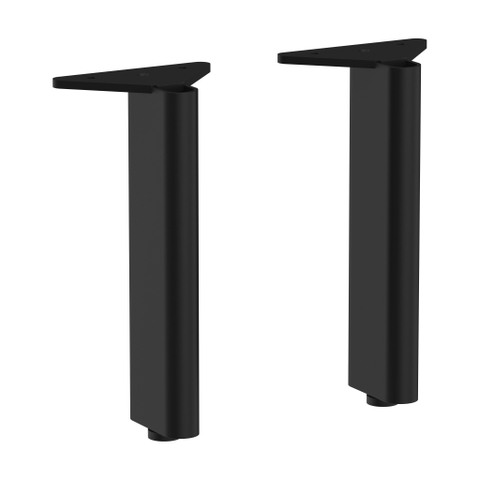 Hansgrohe Xelu meubel poot 17,5x6cm set 2 stuks mat zwart SW1413731