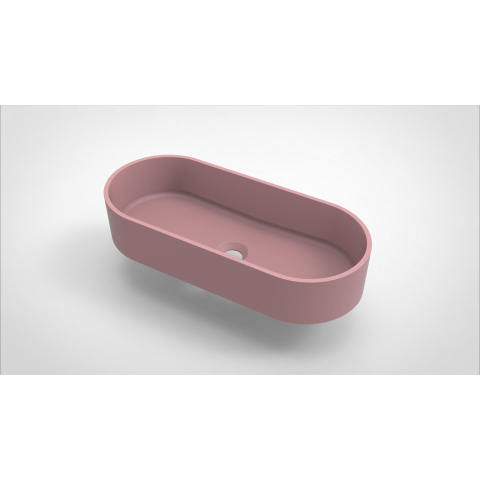 Arcqua Case waskom ovaal 60x26cm mat roze SW767318