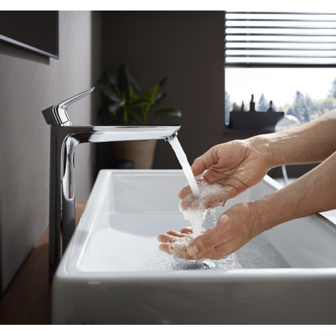 Hansgrohe Talis e Eengreeps wastafelmengkraan - 240 zonder afvoer - hoogglans chroom SW28988