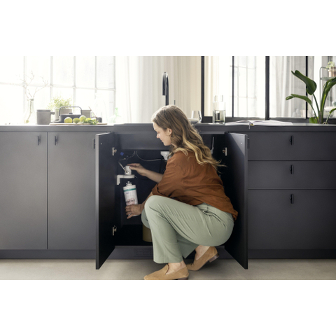 Hansgrohe Aqittura M91 Filter systeem - 210 uittrekbare uitl - 1jet - sbox starter set - mat zwart SW918606