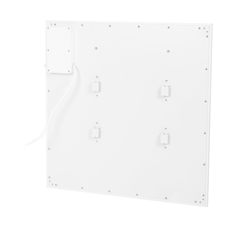 Eurom Mon Soleil Infrarood paneel - 63.7x63.8cm - IP24 - 360watt - wifi - display - vloer/wand- Horizontaal / Verticaal - metaal wit mat SW999847