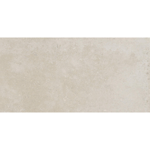 Terravito Calvero wand- en vloertegel - 30x60cm - 9.0mm - Rechthoek - gerectificeerd - Betonlook - mat gebroken wit - Cream SW1077694