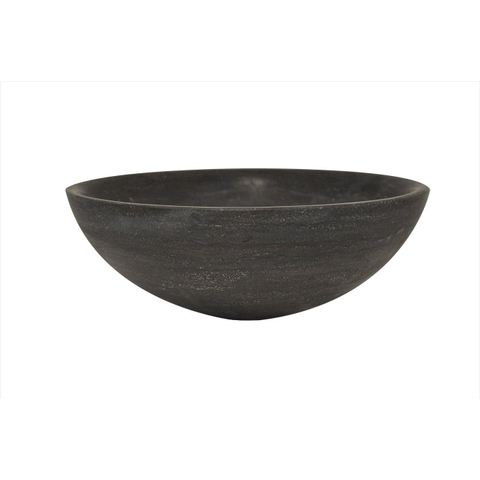 Wiesbaden Raw Waskom rond - 40x14cm hardsteen gezoet SW296084