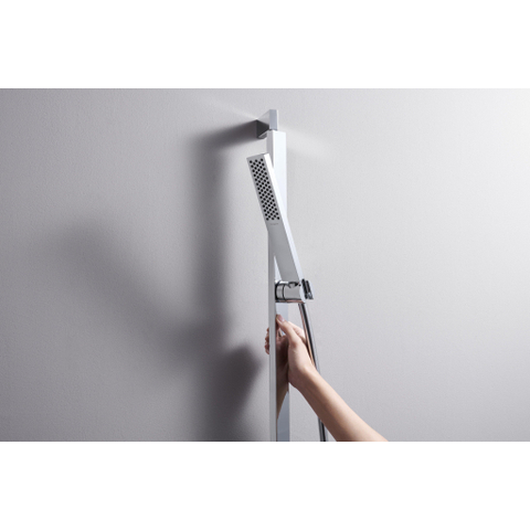 Hansgrohe Pulsify e Staaf - handdouche 100 - 1jet - ecosmart - hoogglans chroom SW918083