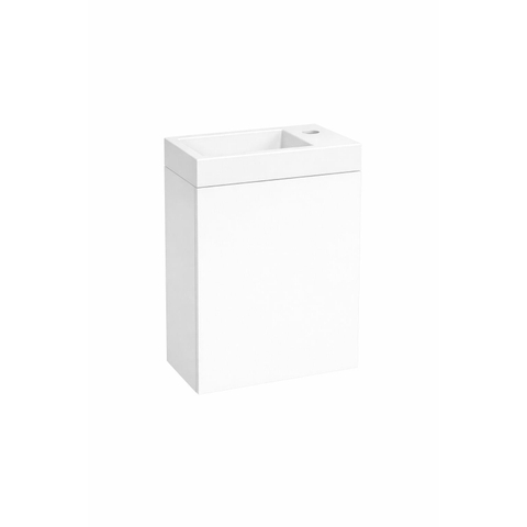 GO by Van Marcke Vikos fonteinset - 40cm - deur links - kraangat rechts - white standard (wit) SW1603301