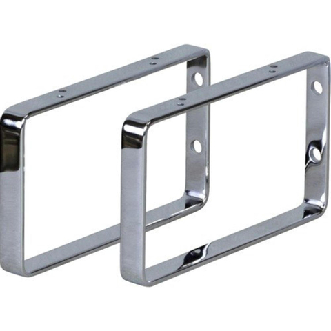 H&R Badmeubelen Fonteinframe 21x12x2cm Set Van 2 Stuks Chroom SW458168