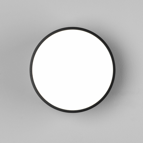 Astro Kea 150 Round Applique murale LED 5,5 cm IP65 éclairage intégré noir SW378162
