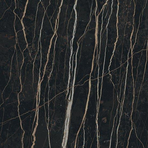 Ceralto Alabro Vein Carreau de sol - 120x120cm - 6.0mm - rectifié - Thunder night SW717558