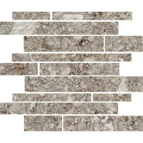 Vtwonen composite Mozaïektegel - 30x30cm - muretto - 9mm - Dark grey mat SW366977