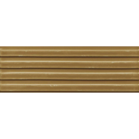 ÉCHANTILLON Terravito Ornato Ochre Carrelage mural en céramique - 10x30.5cm - 8.6mm - Jaune SW1412157