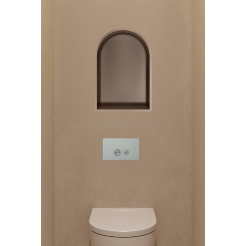 Hotbath &MORE Inbouwbox of inbouwnis Toogmodel - 30x45x10cm - tuscan bronze (brons) SW1246513