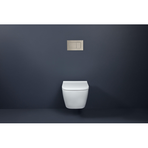 Geberit iCon hangtoilet - 35.5x53x33.5cm - rimless - met softclose zitting - wit glans SW1480588