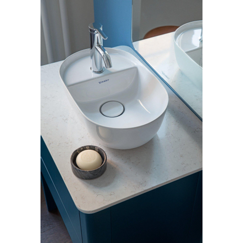 Duravit C.1 1 greeps wastafelmengkraan - 121x40x155mm - hoogglans chroom SW420701
