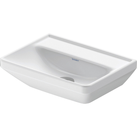 Duravit D-Neo Lavabo 45x33.5x13cm sans trou de robinet rectangulaire Céramique Blanc SW640447