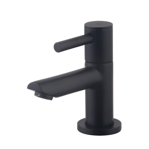 Wiesbaden B-stone fonteinset – rond – 40x23x10 cm – hardsteen zwart – kraangat rechts – mat zwarte kraan SW794631