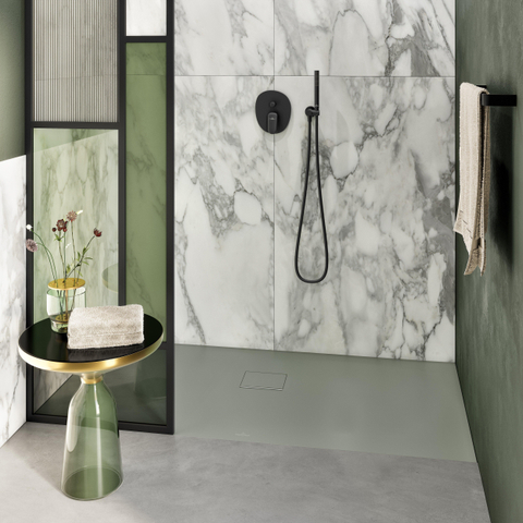 Villeroy & Boch Universal Showers regendouche arm - 408mm wand rond - mat zwart SW974393