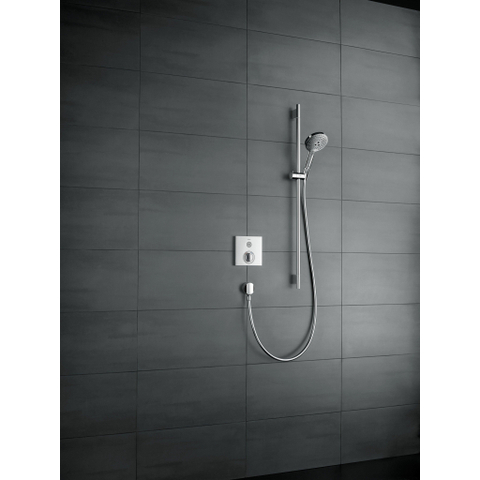 Hansgrohe Raindance Select S Doucheset - 120 - 3jet - met Unica - glijstang 90 cm en zeepschaal - hoogglans chroom GA96536