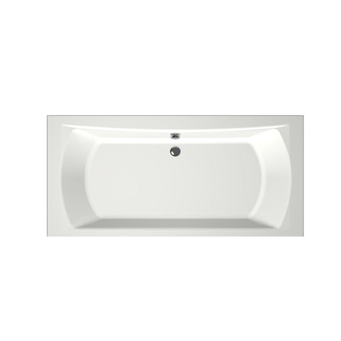 Xenz Robijn Baignoire Duo - 190x90x48 - bonde Centrale - acrylique - blanc mat SW378342