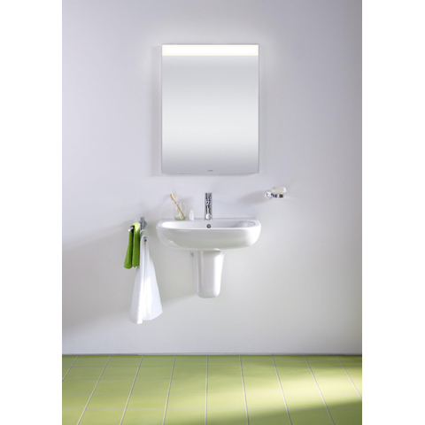 Duravit D-code Wastafel - 60x46cm - glans wit 0315102