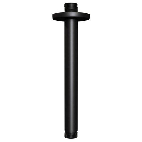 BRAUER Black Edition inbouw regendoucheset – Ø20 cm hoofddouche – 20 cm plafondbuis – staafhanddouche – vaste douchehouder SW486503