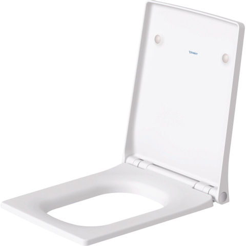 Duravit Viu Abattant WC avec couvercle softclose blanc SW297115
