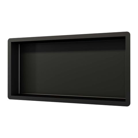 Brauer Black Edition Inbouwnis - 60x30cm - mat zwart - kleur wijkt af - OUTLET UDEN STORE43223