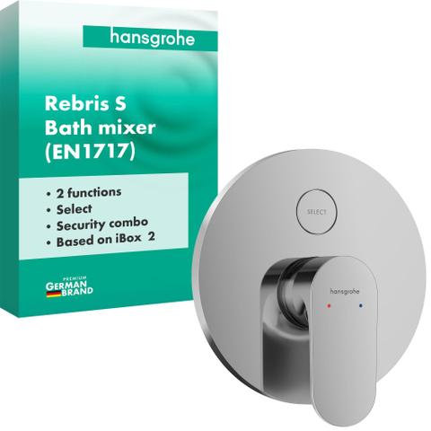 Hansgrohe Rebris S mengkraan inbouw voor iBox Universal 2 chroom SW1567404