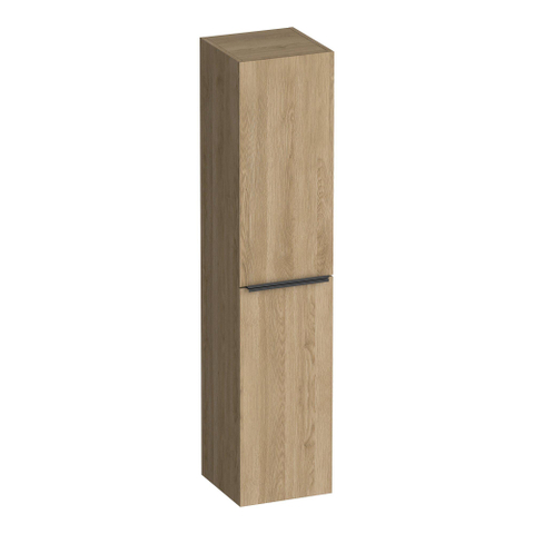 BRAUER Elevate badkamerkast - 160x35x35cm - excl. opleggrepen - 2 deuren - links- of rechtsdraaiend - Sunlit SW1200037