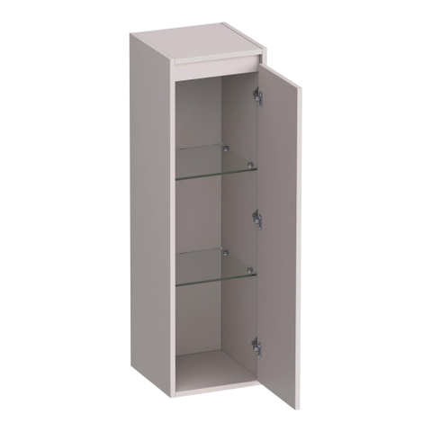 BRAUER Adore armoire de salle de bains - 120x35x35cm - avec 1 porte sans poignée ouvrant à droite sable mat SW1198197