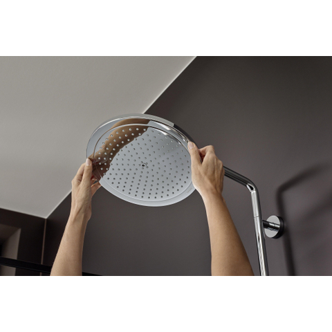 Hansgrohe Croma select s Showerpipe - 280 - 1jet - ecosmart - met thermostaat - hoogglans chroom SW73189