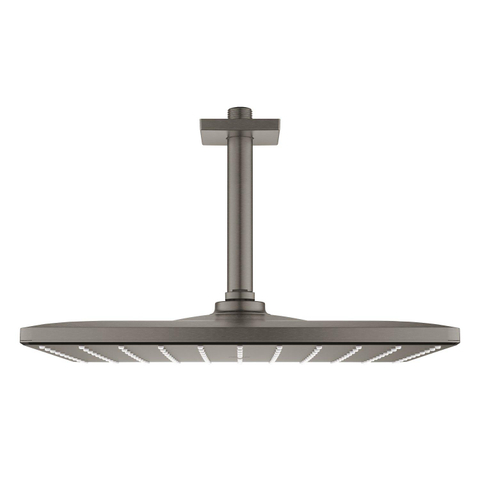 Grohe Rainshower Mono 310 Cube Hoofddouche - 31x 31cm - 1 straalsoort - plafondarm 14.2cm - brushed hard graphite (antraciet) SW439102