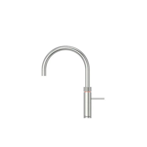 Quooker Fusion Round kokendwaterkraan - draaibare uitloop - PRO3 incl. Cube reservoir - Warm / kokend / bruisend / gefilterd water - RVS SW299708