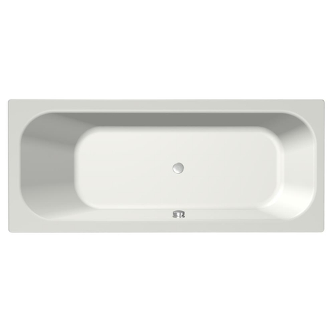 Xenz Aruba Baignoire - 190x80x48 - bonde Centrale - acrylique - blanc mat SW103137