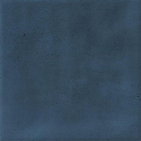 ÉCHANTILLON Terravito Bemare carreau mural - 10x10cm - 8mm - Carré - Bleu foncé brillant SW736153