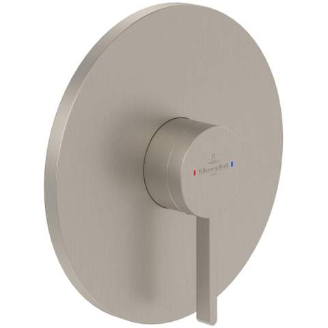 Villeroy & Boch Dawn 1 greeps inbouwkraan afbouwdeel - Brushed Nickel (rvs) SW974250