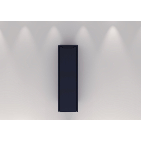 H&R badmeubelen Juice Hoge Kast - 40x35x130cm - met ronde hoeken - 1 deur - rechtsdraaiend - blue oak SW875257