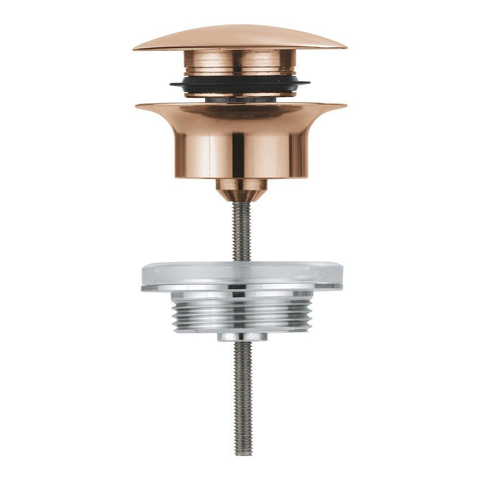 Grohe Afvoergarnituur - push-open - brushed warm sunset (koper) SW236988
